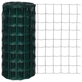Euro fence steel 82ftx2.6ft green