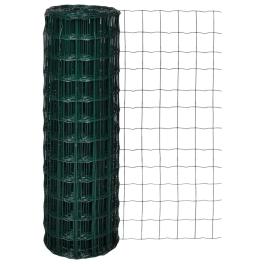 Euro fence steel 82ftx3.9ft green