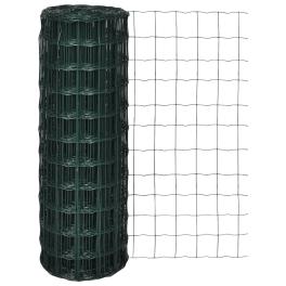 Euro fence steel 82ftx3.9ft green