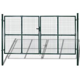 Chain link fence with posts spike galvanized steel 4.1ftx49.2ft