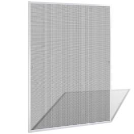 Window insect screen white aluminum frame, fiberglass mesh