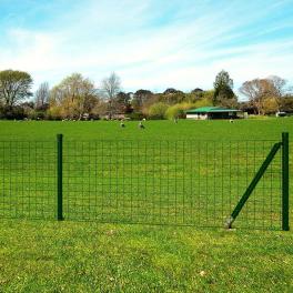 Euro fence steel 82'x5.6' green