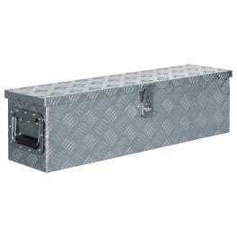 Aluminum box 31.7"x8.7"x8.7" silver