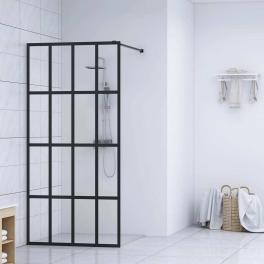 Walk-in shower screen clear tempered glass 39.4"x76.8"