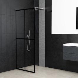 Walk-in shower screen clear tempered glass 39.4"x76.8"