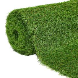 Artificial grass light green, dark green and brown