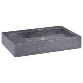 Sink black 22.8"x15.4"x3.9" marble