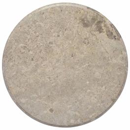 Table top gray marble 23.6 in diameter table top circular