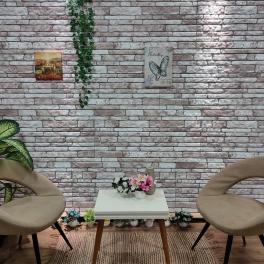 3d wall panels with dark gray brick design 10 pcs eps