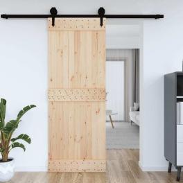 Door narvik 33.5"x82.7" solid wood pine