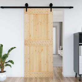 Door narvik 37.4"x82.7" solid wood pine