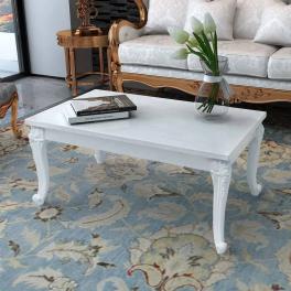 High gloss coffee table high gloss white mdf, plastic medium