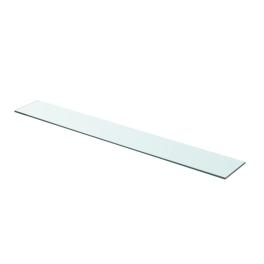 Glass panel clear tempered glass 35.4x4.7 in simple