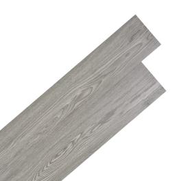 Self-adhesive pvc flooring planks 54 ft² 0.08" dark gray