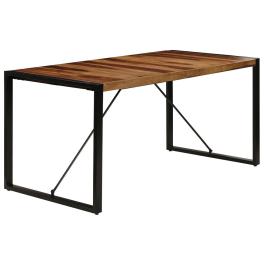 Dining table brown and black
