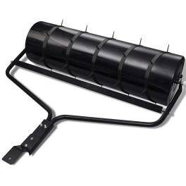 Lawn roller black iron standard durable aerator cylindrical