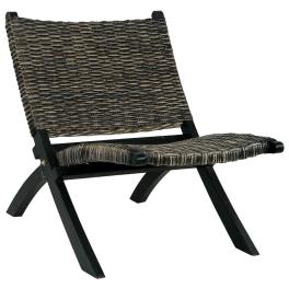 Chill chair black and natural