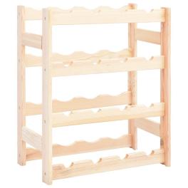 Wine rack for 16 bottles pinewood