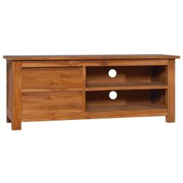 Tv cabinet natural teak solid teak wood medium