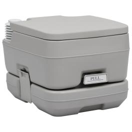 Portable camping toilet gray 2.6+2.6 gal