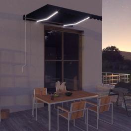 Retractable awning anthracite