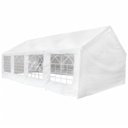 Marquee white steel large collapsible party tent rectangular