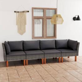 Garden sofa grey