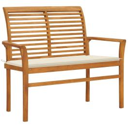 Garden bench natural teak teak wood standard durable