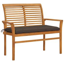 Garden bench taupe