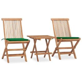 Patio dining set set of 2 teak teak wood medium foldable