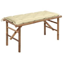 Garden bench natural bamboo bamboo medium foldable garden bench