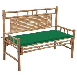 Garden bench natural bamboo bamboo medium durable garden bench