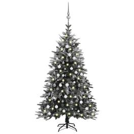 Artificial christmas tree green pvc large adjustable armrests