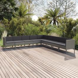 Garden lounge set grey, anthracite