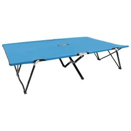 Sun lounger blue