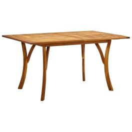 Wooden table natural wood solid acacia wood large durable