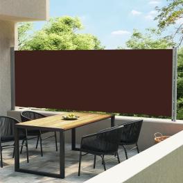Side awning brown