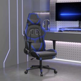 Gaming chair black and blue