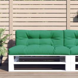 Pallet cushion green 100% polyester 47.2"x15.7"x4.7