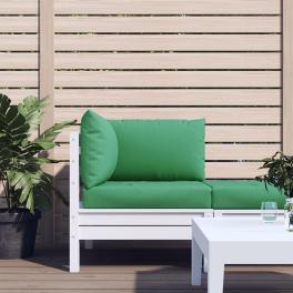 Pallet cushion green oxford fabric, hollow fiber, foam fiber