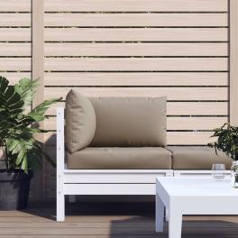 Pallet cushion taupe oxford fabric (100% polyester) cushion