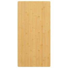 Table top bamboo bamboo with a varnish finish 19.7 x 39.4 durable
