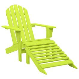 Garden chair green solid fir wood detachable garden chair other