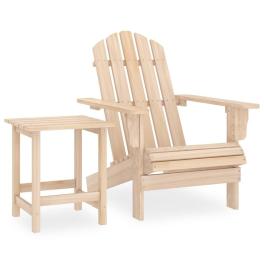 Garden chair natural wood solid fir wood standard ergonomic