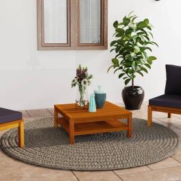 Coffee table natural acacia wood solid acacia wood medium durable