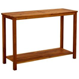 Garden console table solid acacia wood large durable