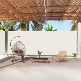 Side awning cream