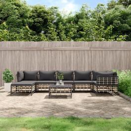 Garden lounge set anthracite
