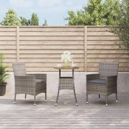 Garden bistro set grey