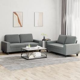 Sofa set dark grey